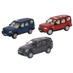 1/76 3 PIECE LAND ROVER DISCOVERY SET 3/4/5 1/76 3 PIECE LAND ROVER DISCOVERY SET 3/4/5