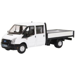 1/76 WHITE FORD TRANSIT DROPSIDE 76TPU005