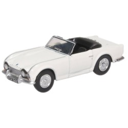 OX76TR4003 - 1/76 TRIUMPH TR4 NEW WHITE