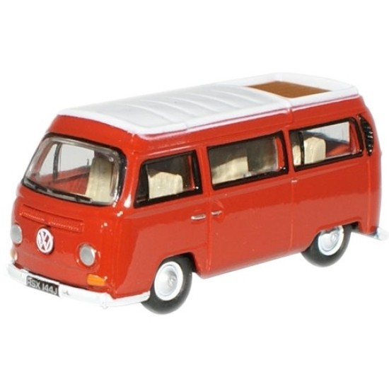 1/76 VW CAMPER OPEN SENEGAL RED/WHITE 76VW004