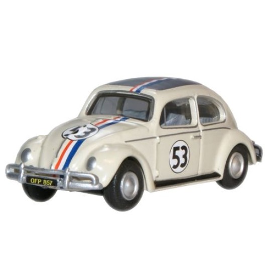 1/76 PEARL WHITE (HERBIE) VW BEETLE