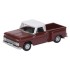 OX87CP65003 - 1/87 CHEVROLET STEPSIDE PICK UP 1965 MAROON METALLIC