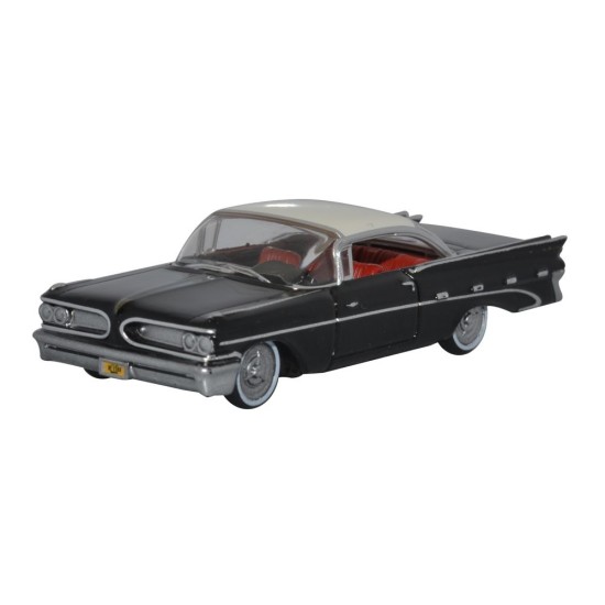 1/87 REGENT BLACK/WHITE PONTIAC BONNEVILLE COUPE 1959