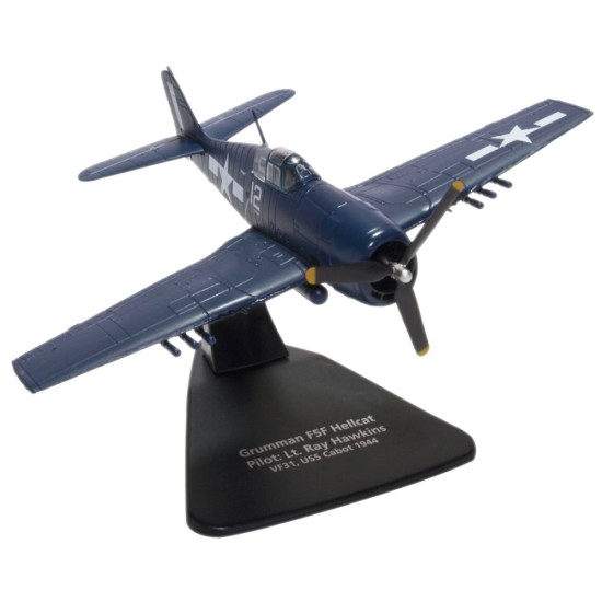 OXAC078 - 1/72 GRUMMAN HELLCAT VF31 LT. RAY HAWKINS. USS CABOT 1944