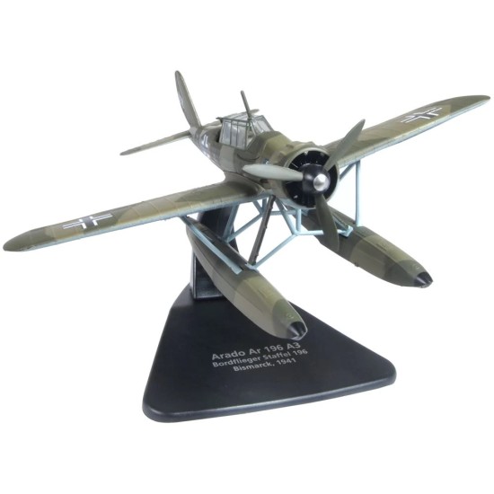 1/72 ARADO 196 BORDFLIEGER STAFFEL BISMARCK 1941 NO SWASTIKA