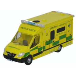 N GAUGE MERCEDES AMBULANCE WALES NMA001 N GAUGE MERCEDES AMBULANCE WALES NMA001