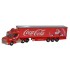 N GAUGE SCANIA T CAB BOX TRAILER COCA COLA XMAS