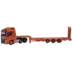 N GAUGE VOLVO FH4 SEMI LOW LOADER CROUCH RECOVERY NVOL4013 N GAUGE VOLVO FH4 SEMI LOW LOADER CROUCH RECOVERY NVOL4013