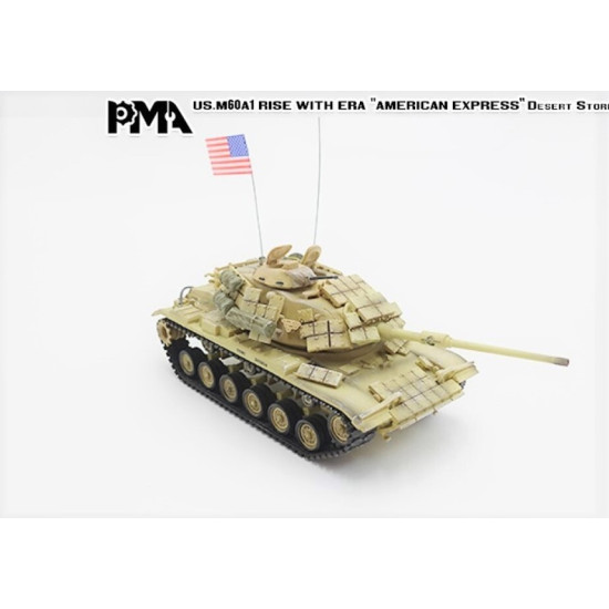 1/72 US M60A1 RISE WITH ERA AMERICAN EXPRESS DESERT STORM P0335