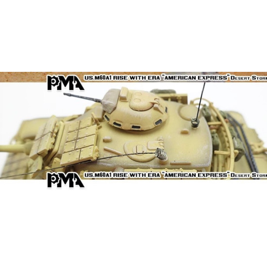 1/72 US M60A1 RISE WITH ERA AMERICAN EXPRESS DESERT STORM P0335