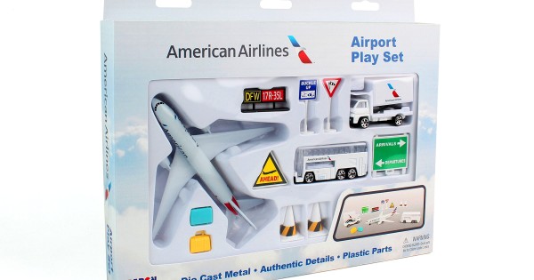 Jouet Avion British Airways Daron - Playset Avec Véhicules - Métal Et Plastique