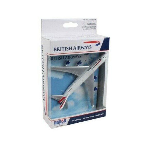 BRITISH AIRWAYS 747-400 TOY DIECAST AIRLINER RT6604