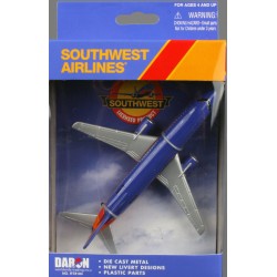 SOUTHWEST AIRLINES DIECAST PLANE SOUTHWEST AIRLINES DIECAST PLANE