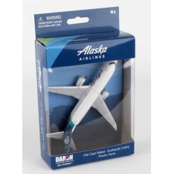 ALASKA AIRLINES SINGLE DIECAST PLANE ALASKA AIRLINES SINGLE DIECAST PLANE