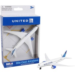 UNITED B747 DIECAST PLANE