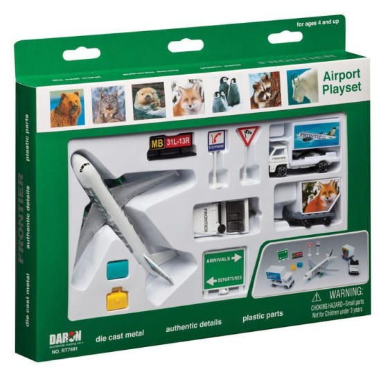 FRONTIER AIRLINES AIRPORT PLAYSET