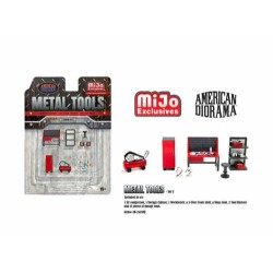 1/64 METAL TOOLS SET C, DIECAST FIGURES