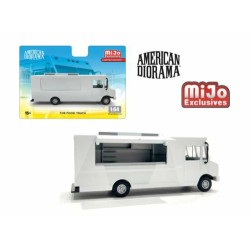 1/64 PLAIN WHITE FOOD TRUCK