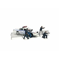 1/64 POLICE LINE MIJO FIGURE SET, VARIOUS