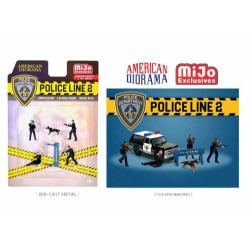 1/64 POLICE LINE MIJO FIGURE SET NO.2, VARIOUS