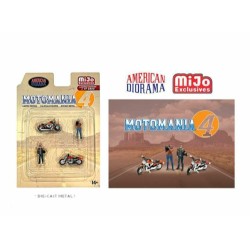 1/64 MOTOMANIA NO.4 FIGURE SET, VARIOUS