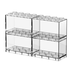 T-BRICK 10 (4-IN-1)
DIMENSIONS 100mm (W) X 50mm (L) X 67.2m)m (H) - Internal Dimension (mm) 92(W) x 44(L) x 50(H) T-BRICK 10 (4-IN-1)
DIMENSIONS 100mm (W) X 50mm (L) X 67.2m)m (H) - Internal Dimension (mm) 92(W) x 44(L) x 50(H)