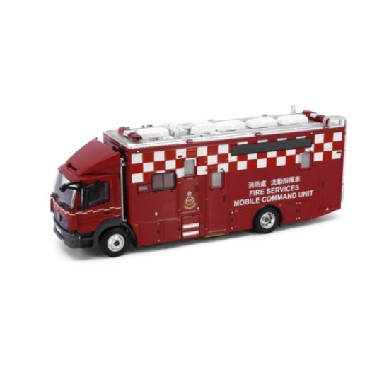 1/76 TINY CITY 186 MERCEDES ATEGO FIRE SERVICES (MOBILE COMM