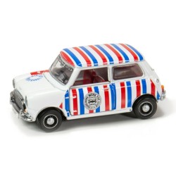 1/50 MINI COOPER MK1 HONG KONG MINI FAN CLUB (STRIPES)