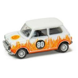 1/50 TINY CITY DIE-CAST MODEL CAR - MINI COOPER MK 1 1980'S