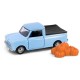 1/50 TINY CITY DIE-CAST MODEL CAR - MORRIS MINI PICKUP BLUE