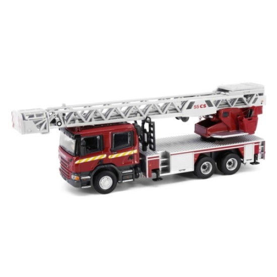 1/76 TINY CITY MC20 DIECAST SCANIA TURNTABLE LADDER