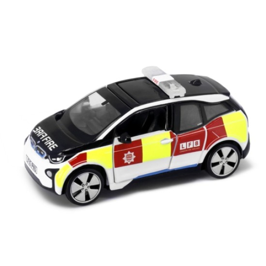 1/64 UK13 BMW I3 UK LONDON FIRE DEPARTMENT PATROL CAR ATCUK64002