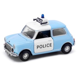 1/50 TINY CITY - AUSTIN MINI UK POLICE CAR (BLUE)