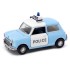 1/50 TINY CITY - AUSTIN MINI UK POLICE CAR (BLUE)
