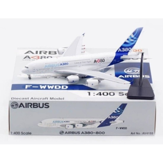 1/400 F-WWDD AIRBUS INDUSTRIE AIRBUS A380-861 DETACHABLE GEAR AV4188