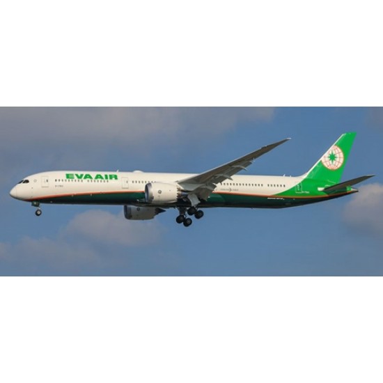 1/400 B-17803 EVA AIR BOEING 787-10 DREAMLINER DETACHABLE GEAR