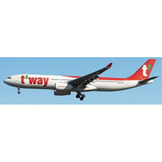 1/400 HL8560 T'WAY AIR AIRBUS A330-343 1/400 HL8560 T'WAY AIR AIRBUS A330-343