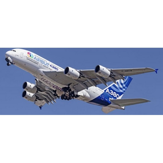 1/400 F-WWOW AIRBUS INDUSTRIE AIRBUS A380 50 YEARS PIONEERING PROGRESS WITH METAL STAND DETACHABLE GEAR 1/400 F-WWOW AIRBUS INDUSTRIE AIRBUS A380 50 YEARS PIONEERING PROGRESS WITH METAL STAND DETACHABLE GEAR