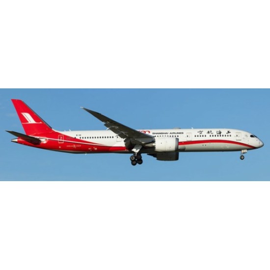 1/400 B-1111 SHANGHAI AIRLINES BOEING 787-9 DREAMLINER 100TH SHANGHAI AIRLINES DETACHABLE GEAR 1/400 B-1111 SHANGHAI AIRLINES BOEING 787-9 DREAMLINER 100TH SHANGHAI AIRLINES DETACHABLE GEAR