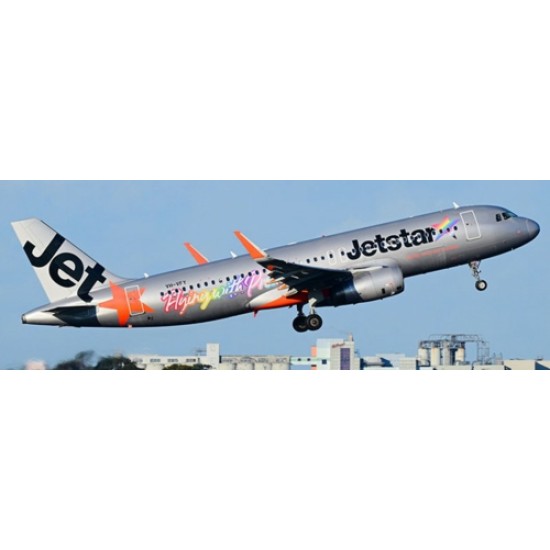 1/400 VH-VFY JETSTAR AIRWAYS AIRBUS A320-232(WL) FLYING WITH PRIDE