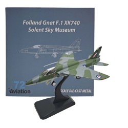 1/72 FOLLAND GNAT F.1 XK740 SOLENT SKY MUSEUM 1/72 FOLLAND GNAT F.1 XK740 SOLENT SKY MUSEUM