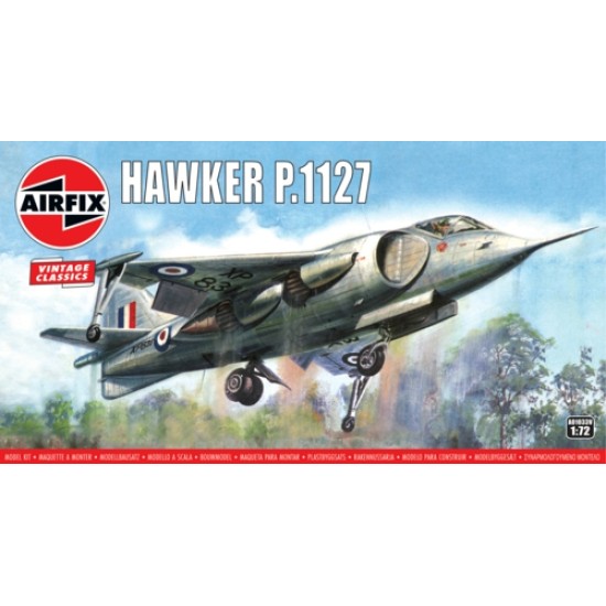 1/72 HAWKER P.1127 (PLASTIC KIT) A01033V