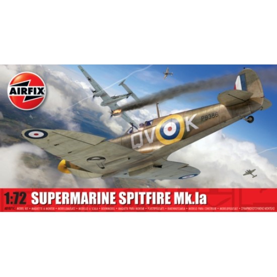 1/72 SUPERMARINE SPITFIRE MK.IA (PLASTIC KIT) A01071C