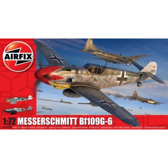 1/72 MESSERSCHMITT BF109G-6 (PLASTIC KIT) A02029B