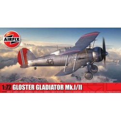 1/72 GLOSTER GLADIATOR MK.I/MK.II (PLASTIC KIT) A02052B 1/72 GLOSTER GLADIATOR MK.I/MK.II (PLASTIC KIT) A02052B