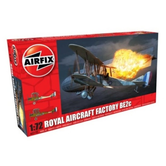 1/72 ROYAL AIRCRAFT FACTORY BE2C (PLASTIC KIT)