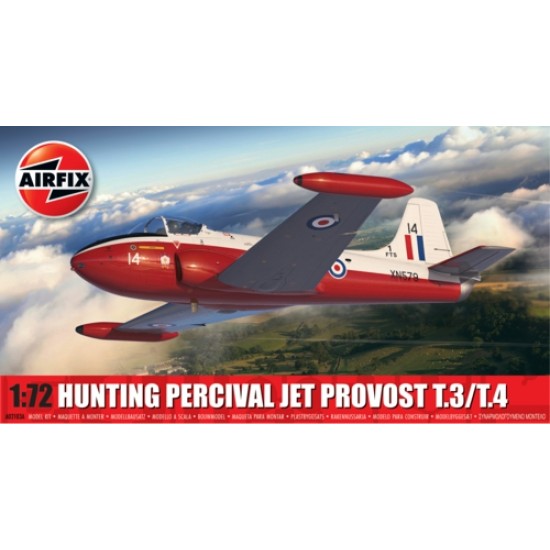 1/72 HUNTING PERCIVAL JET PROVOST T.3/T.4 (PLASTIC KIT)