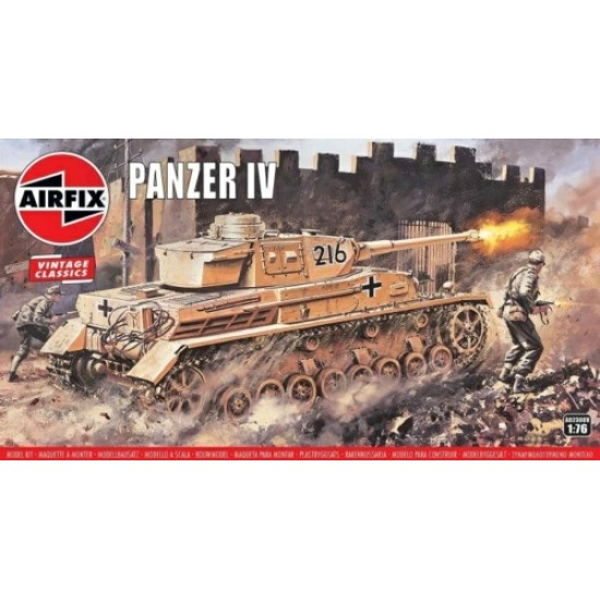 1/76 PANZER IV (PLASTIC MODEL KIT) A02308V