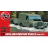 1/76 LWB LAND ROVER (HARD TOP) TRAILER (PLASTIC KIT) A02324