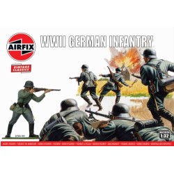 1/32 WWII GERMAN INFANTRY (PLASTIC KIT) A02702V